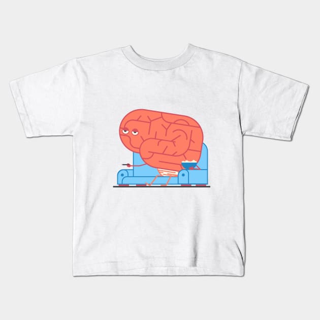 Brain Fart Kids T-Shirt by This_n_That